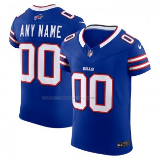 Maglia NFL Elite Buffalo Bills Vapor F.U.S.E. Personalizzate Blu