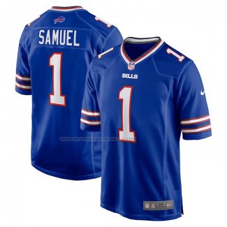 Maglia NFL Game Buffalo Bills Curtis Samuel Blu