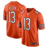 Maglia NFL Game Chicago Bears Keenan Allen Alternato Arancione