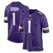 Maglia NFL Game Minnesota Vikings Number 1 Groom Viola