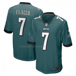 Maglia NFL Game Philadelphia Eagles Joe Flacco Verde