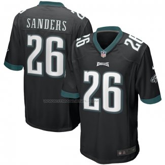 Maglia NFL Game Philadelphia Eagles Miles Sanders Nero