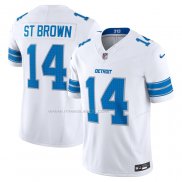 Maglia NFL Limited Detroit Lions Amon-ra St. Brown Vapor F.U.S.E. Bianco