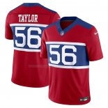Maglia NFL Limited New York Giants Lawrence Taylor Alternato Vapor F.U.S.E. Retired Rosso