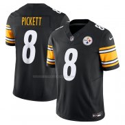 Maglia NFL Limited Pittsburgh Steelers Kenny Pickett Vapor F.U.S.E. Nero