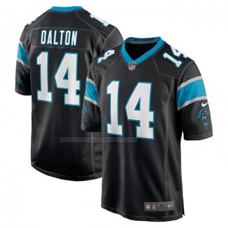 Maglia NFL Game Carolina Panthers Andy Dalton Nero