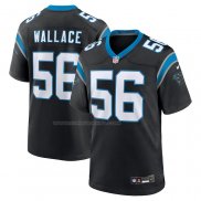 Maglia NFL Game Carolina Panthers Trevin Wallace Nero