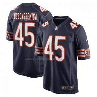 Maglia NFL Game Chicago Bears Amen Ogbongbemiga Blu