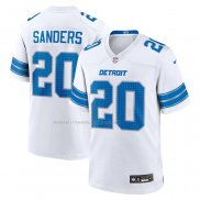 Maglia NFL Game Detroit Lions Barry Sanders Retired Bianco