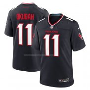 Maglia NFL Game Houston Texans Jeff Okudah Blu