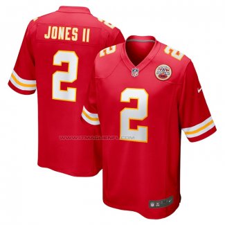 Maglia NFL Game Kansas City Chiefs Ronald Jones II Home Rosso