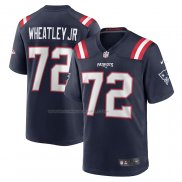 Maglia NFL Game New England Patriots Tyrone Wheatley JR Blu