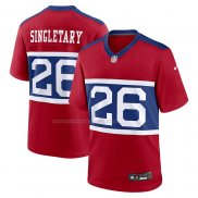 Maglia NFL Game New York Giants Devin Singletary Alternato Rosso