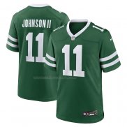 Maglia NFL Game New York Jets Jermaine Johnson II Verde2