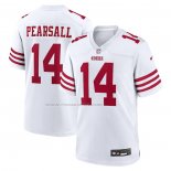 Maglia NFL Game San Francisco 49ers Ricky Pearsall Bianco