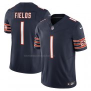 Maglia NFL Limited Chicago Bears Justin Fields Vapor F.U.S.E. Blu