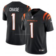 Maglia NFL Limited Cincinnati Bengals Ja'marr Chase Vapor Untouchable Nero