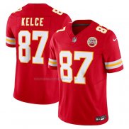 Maglia NFL Limited Kansas City Chiefs Travis Kelce Vapor F.U.S.E. Rosso