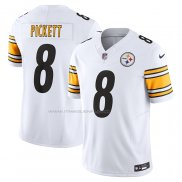 Maglia NFL Limited Pittsburgh Steelers Kenny Pickett Vapor F.U.S.E. Bianco