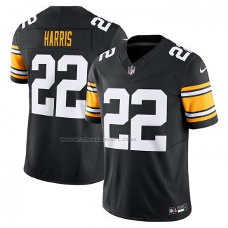 Maglia NFL Limited Pittsburgh Steelers Najee Harris Vapor F.U.S.E. Nero2