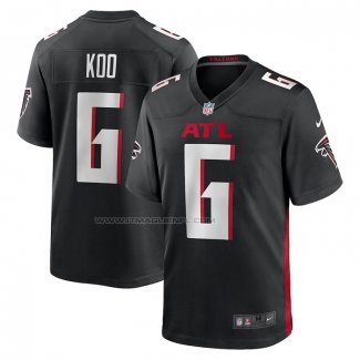 Maglia NFL Game Atlanta Falcons Younghoe Koo 6 Nero