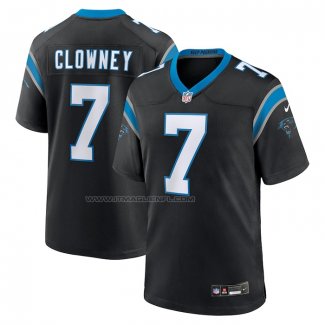 Maglia NFL Game Carolina Panthers Jadeveon Clowney Nero