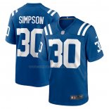 Maglia NFL Game Indianapolis Colts Jaylin Simpson Blu