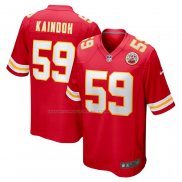 Maglia NFL Game Kansas City Chiefs Joshua Kaindoh Rosso