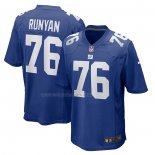Maglia NFL Game New York Giants Jon Runyan Blu
