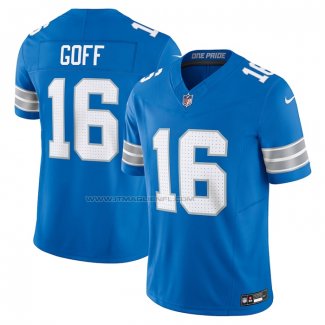 Maglia NFL Limited Detroit Lions Jared Goff Vapor F.U.S.E. Blu2