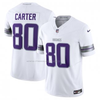 Maglia NFL Limited Minnesota Vikings Cris Carter Alternato Vapor F.U.S.E. Retired Bianco