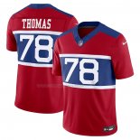 Maglia NFL Limited New York Giants Andrew Thomas Alternato Vapor F.U.S.E. Rosso