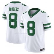 Maglia NFL Limited New York Jets Aaron Rodgers Vapor F.U.S.E. Legacy Bianco