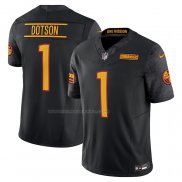 Maglia NFL Limited Washington Commanders Jahan Dotson Alternato Vapor F.U.S.E. Nero