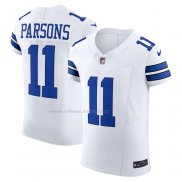 Maglia NFL Elite Dallas Cowboys Micah Parsons Vapor F.U.S.E. Bianco