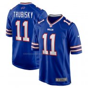 Maglia NFL Game Buffalo Bills Mitchell Trubisky Blu