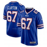 Maglia NFL Game Buffalo Bills Travis Clayton Blu