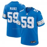 Maglia NFL Game Detroit Lions Giovanni Manu Blu