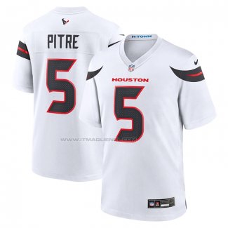 Maglia NFL Game Houston Texans Jalen Pitre Bianco