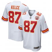 Maglia NFL Game Kansas City Chiefs Travis Kelce Bianco