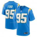 Maglia NFL Game Los Angeles Chargers Poona Ford Blu