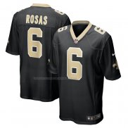 Maglia NFL Game New Orleans Saints Aldrick Rosas Nero