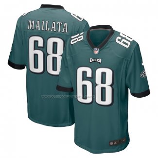 Maglia NFL Game Philadelphia Eagles Jordan Mailata Verde