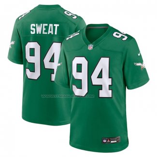 Maglia NFL Game Philadelphia Eagles Josh Sweat Alternato Verde