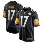 Maglia NFL Game Pittsburgh Steelers Anthony Miller Nero