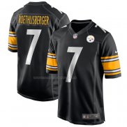 Maglia NFL Game Pittsburgh Steelers Ben Roethlisberger Nero