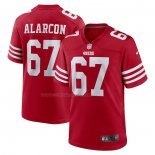 Maglia NFL Game San Francisco 49ers Isaac Alarcon Rosso