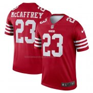 Maglia NFL Legend San Francisco 49ers Christian Mccaffrey Rosso