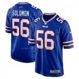 Maglia NFL Game Buffalo Bills Javon Solomon Blu