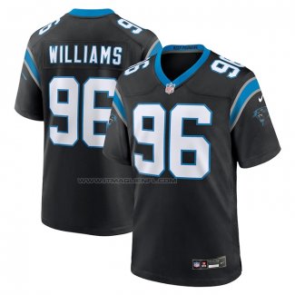 Maglia NFL Game Carolina Panthers Deshawn Williams Nero